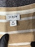 J.Crew Factory Store 100% Cotton Stripes Tan Pullover Sweater Size M - photo 7