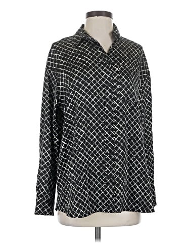 Express Long Sleeve Button-Down Shirt (view 1)