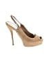 Gucci Tan Suede Platform Sandals Size EU (IT) 39 1/2 / US 9 1/2 - photo 1