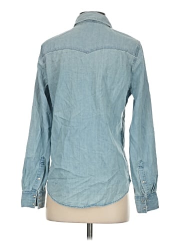 Aerie Long Sleeve Button-Down Shirt (view 2)