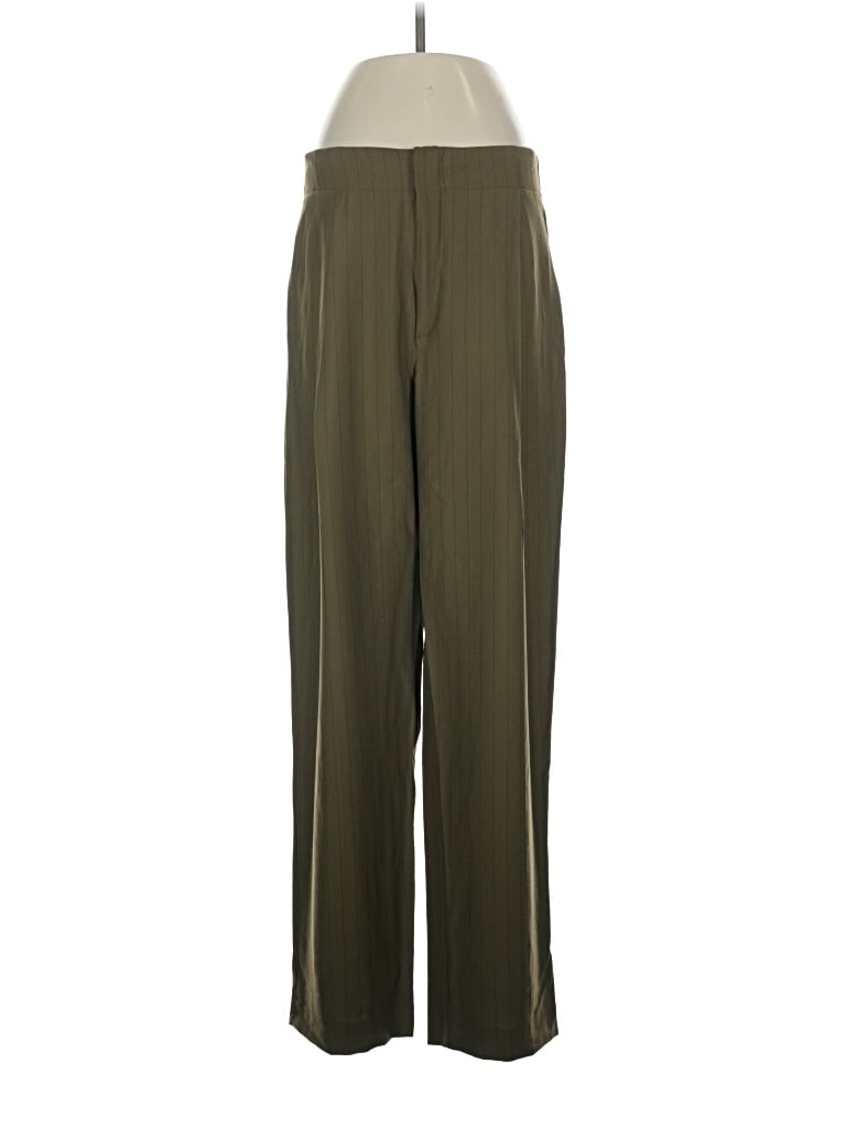 Zara Casual Pants In Green