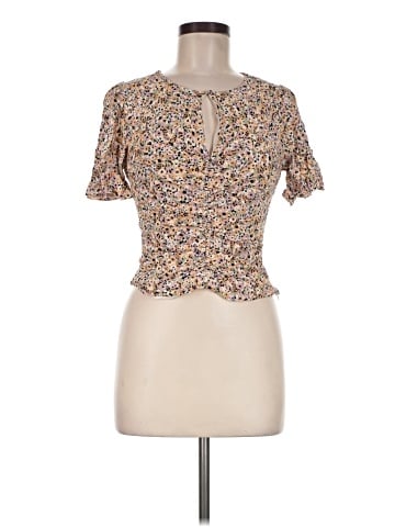 ASTR The Label Short Sleeve Blouse (view 1)