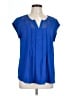 Daniel Rainn 100% Polyester Blue Sleeveless T-Shirt Size L - photo 1