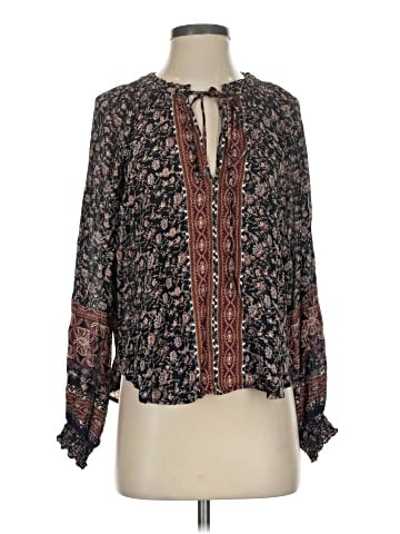 ASTR The Label Long Sleeve Blouse (view 1)