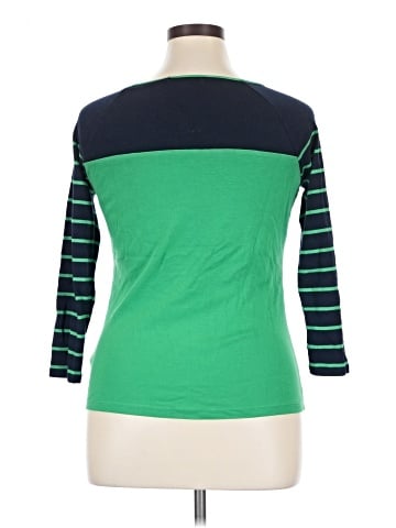 Lauren by Ralph Lauren 3/4 Sleeve T-Shirt (view 2)