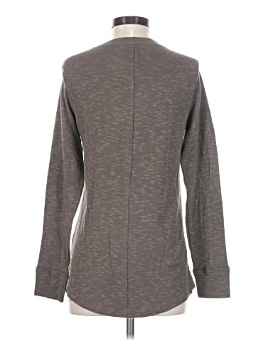 Lands' End Canvas Long Sleeve Henley (view 2)