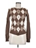 Apt. 9 Argyle Brown Cardigan Size M - photo 1