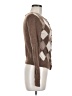 Apt. 9 Argyle Brown Cardigan Size M - photo 4