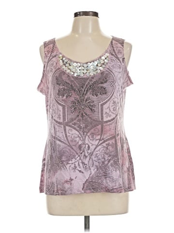 Bleu Sleeveless Blouse (view 1)