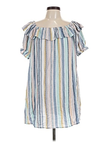 Hem & Thread Short Sleeve Top (view 1)