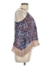 Mossimo Supply Co. 100% Rayon Blue Sleeveless Blouse Size L - photo 4