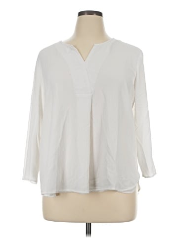 Investments 3/4 Sleeve Blouse (view 1)