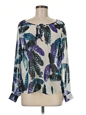 Black Rainn Long Sleeve Blouse (view 1)