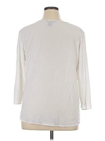 Investments 3/4 Sleeve Blouse (view 2)