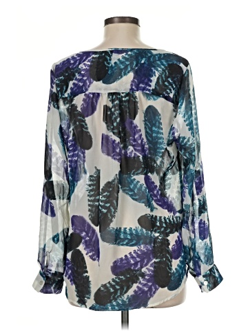 Black Rainn Long Sleeve Blouse (view 2)