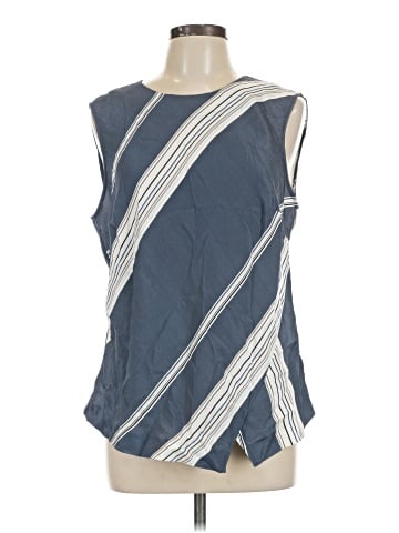 St. John Sleeveless Silk Top (view 1)