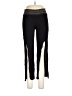 West Loop 100% Rayon Color Block Black Active Pants Size L - photo 1