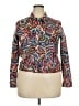 Ruby Rd. Paisley Red Jacket Size 18 - photo 1