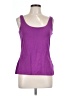 Basic Editions Purple Sleeveless Top Size L - photo 1