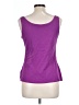 Basic Editions Purple Sleeveless Top Size L - photo 2