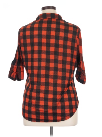 Paper Tee 3/4 Sleeve Button-Down Shirt (view 2)