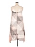 Apt. 9 100% Polyester Graphic Gray Casual Dress Size XL - photo 2