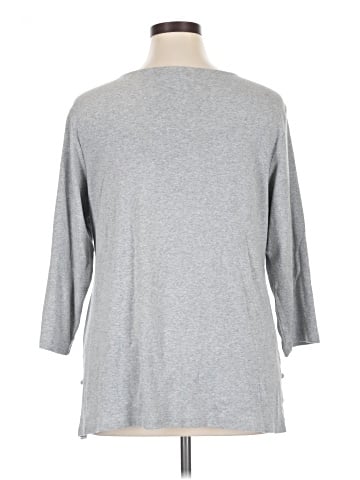 Karen Scott 3/4 Sleeve Top (view 2)