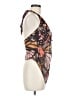 Free People 100% Polyester Orange Kimono Size M - photo 4