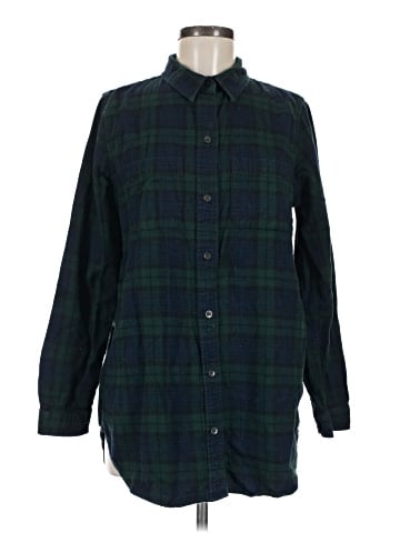 L.L.Bean Long Sleeve Button-Down Shirt (view 1)