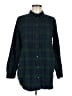 L.L.Bean Plaid Green Long Sleeve Button-Down Shirt Size M - photo 1