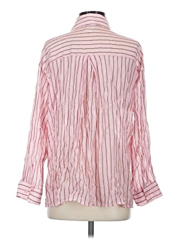 Sans Souci Long Sleeve Button-Down Shirt (view 2)