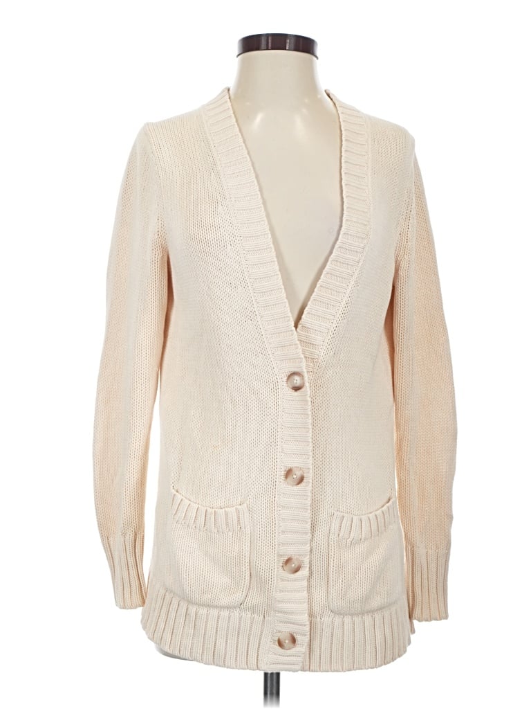 Pre-owned Gap Cardigan Sweater In Ivory