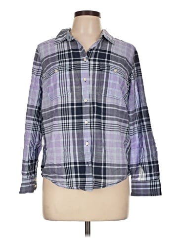 St. John's Bay Long Sleeve Button-Down Shirt (view 1)