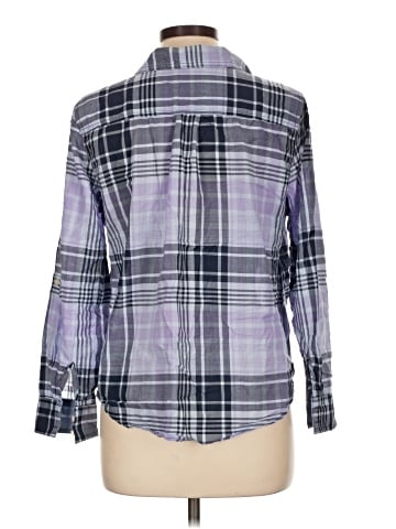 St. John's Bay Long Sleeve Button-Down Shirt (view 2)