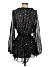 LoveShackFancy 100% Silk Hearts Black Cocktail Dress Size XS - photo 2