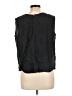 bryn WALKER 100% Silk Black Sleeveless Top Size M - photo 2