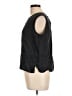 bryn WALKER 100% Silk Black Sleeveless Top Size M - photo 5