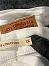 Levi's White Shorts Size 28 waist - photo 3