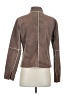 Velvet 100% Polyester Brown Jacket Size S - photo 2