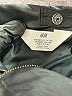 H&M 100% Polyester Solid Black Skirt Size 7 - photo 3