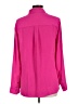 Express 100% Polyester Pink Long Sleeve Blouse Size L - photo 2