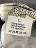 Unbranded Print Ivory Long Sleeve Blouse Size L - photo 7