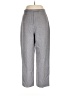 Levine Classics 100% Polyester Chevron-herringbone Gray Casual Pants Size 14 - photo 1