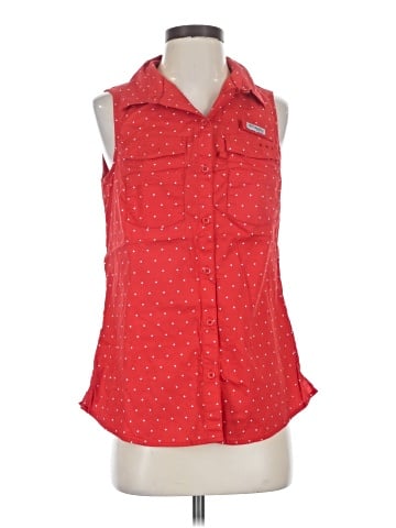 Columbia Sleeveless Button-Down Shirt (view 1)