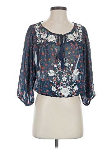 XXI 3/4 Sleeve Blouse (view 1)