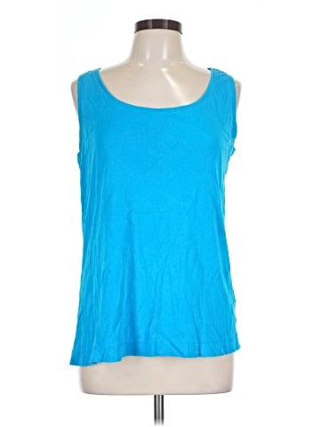 Lands' End Sleeveless T-Shirt (view 1)