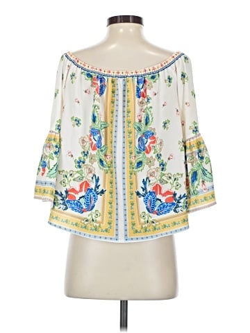 Jealous Tomato 3/4 Sleeve Blouse (view 2)