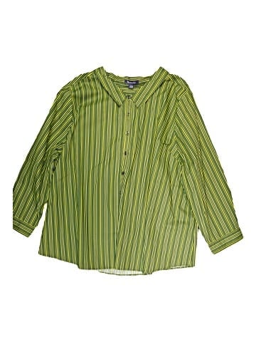 Roaman's 3/4 Sleeve Button-Down Shirt (view 2)
