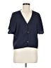 Emery Rose Blue Short Sleeve Blouse Size M - photo 1