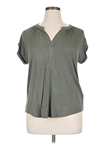 Cable & Gauge Short Sleeve Henley (view 1)